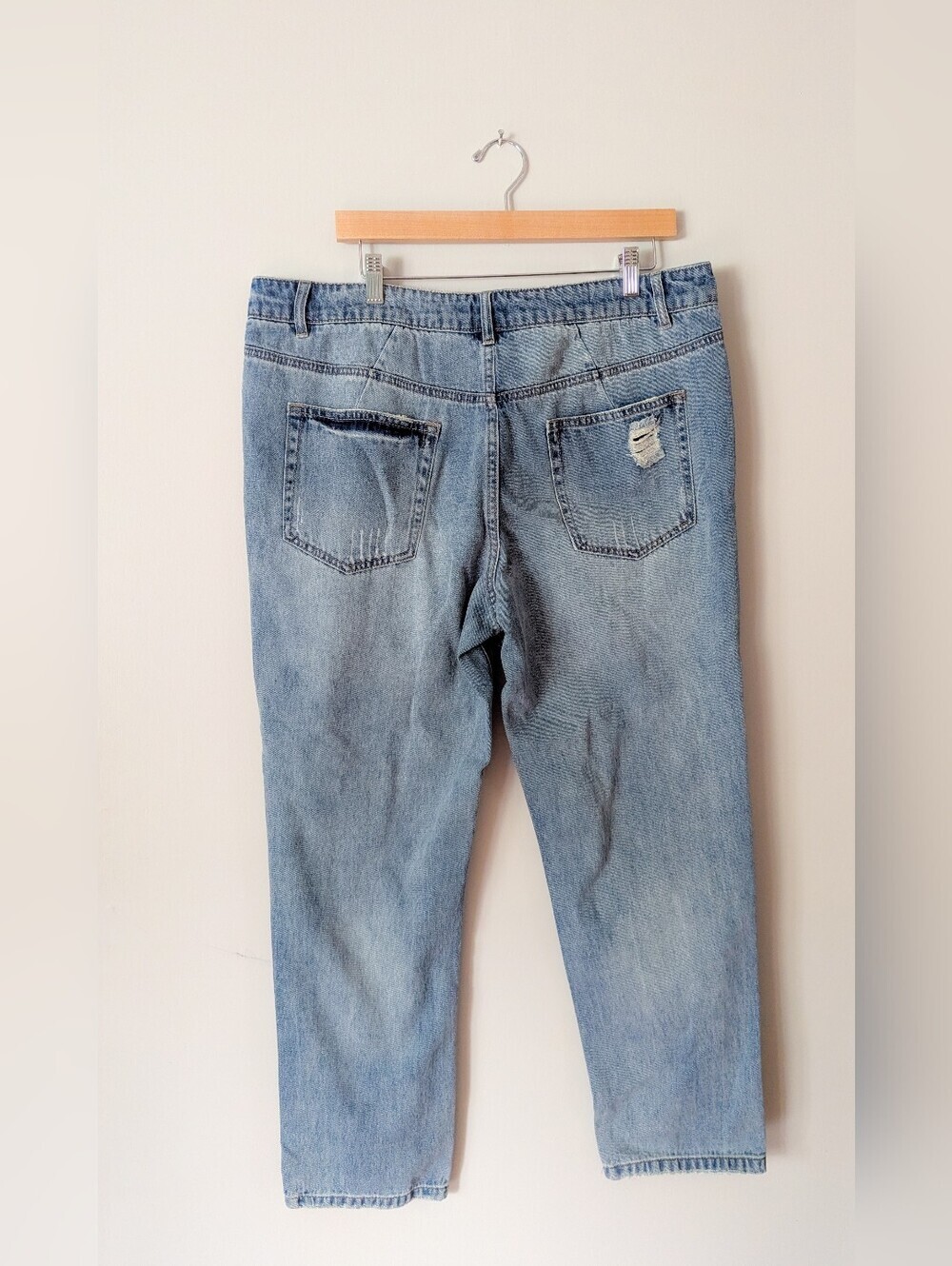 AFRM Revolve Ripped Distressed Jeans - Picture 3 of 4